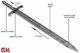 Haute Carbone Damas Plié Acier Viking Sword Full Tang Handmade Razor Sharp Hc