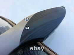 Kizer Megatherium Folding Knife 4 Cpm S35vn Blade Titanium/fibre De Carbone Poignée
