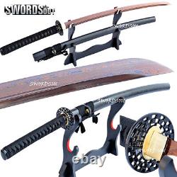 Lame De Sharp Coloré Japonais Samurai Katana Sword High Carbon Steel Full Tang