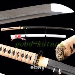 Lame De Tang Complet Fait Main Japonais Samurai Épée Sharp Swords En Acier Plié Katana