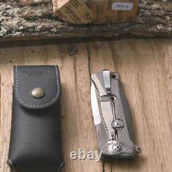 Lionsteel Sr 11 G Couteau Pliant Titanium Couteau Pliant Chasse Au Camp Collector