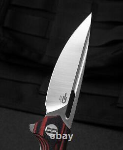 Meilleur couteau pliant Bestech Knives Ornetta, lame en acier N690, fibre de carbone / G10.