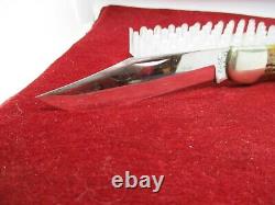 Old Case XX Green Bone Folding Hunter Knife C61050sab C. Full Blade Des Années 1940