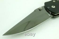 Rare Pat Crawford Custom Kasper #5 154cm Titanium Nitride Couteau Pliant Ivoire