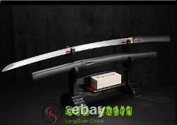 Real Full Tang Katana High Carbon Steel Japon Samourai Sword Couteau Lame Sharp