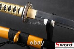 Samouraï D'or Japonais Épée Katana 2048 Couches En Acier Plié Sharp Peut Couper L'arbre