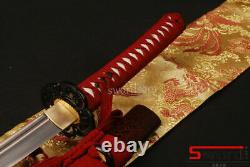 Samouraï Japonais Katana Épée Tranchante Pliée En Acier Pleine Tang? Unokubitsukuri