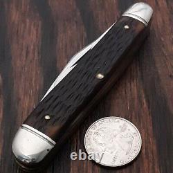 Schrade Walden Splitback Whittler 805 Couteau Fabriqué Aux États-unis Vintage Pocket Pliant