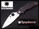 Spyderco Caly 3 Zdp-189 Lame Manche En Fibre De Carbone Couteau Pliant