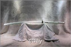 Temple Japonais Ninja Sect Tang Samurai Sword Katana Lame D'acier Pliée #2743