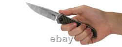 Tolérance Zéro Emerson 0640 Couteau Pliant Cpm20cv Blade Carbon Fiber Zt Dealer