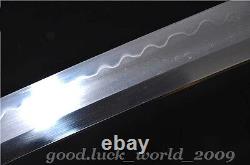 Top Qualité Militaire Japonais 98 Type Samurai Sword Clay Acier Plié Trempé