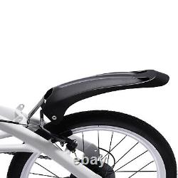 Vélo pliant pour adulte en acier au carbone de 20 pouces, système de vitesse à 7 rapports, double frein en V.