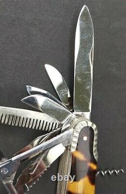 Vintage 25 Plis Franz Frenzel Multi Outil Pliant Couteau