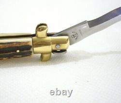 Vintage 6 Kris Kissing Crane Kc 49 Pliage Italien Figurant Stiletto Knife