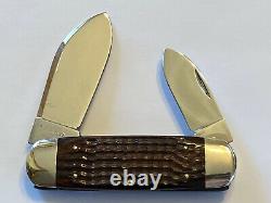 Vintage Case XX 6250 4 Dot 1976 Éléphant Orteil Pliant Couteau De Poche Rare