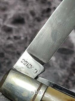 Vintage Cattaraugus 221049 Couteaux De Couteau Pliant Jack Anglais