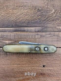 Vintage Pocket Knife Shapleigh Hardware D-e Au Début Des Années 1900