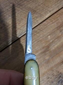 Vintage Pocket Knife Shapleigh Hardware D-e Au Début Des Années 1900