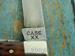 Vintage Pre'64 Case XX 6332 Red Bone Stockman Couteau De Poche Pliant Outils