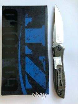 Zt Tolérance Zéro Emerson 0640 Couteau Pliant 20cv Blade Carbon Fiber Frame Lock